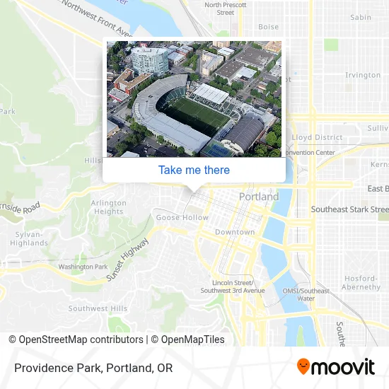 Providence Park map