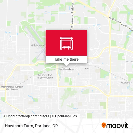 Mapa de Hawthorn Farm