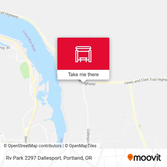 Rv Park 2297 Dallesport map