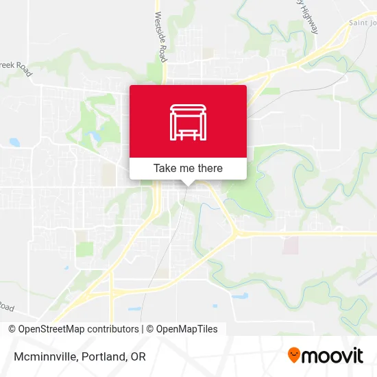 Mcminnville map