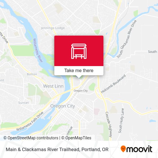 Mapa de Main & Clackamas River Trailhead