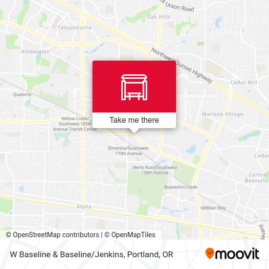 W Baseline & Baseline/Jenkins map