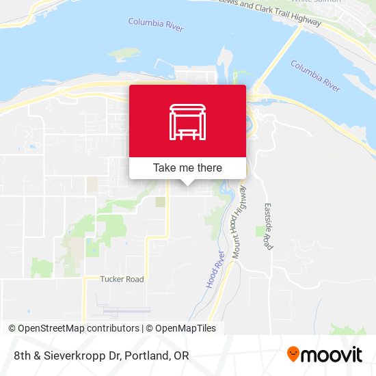 Mapa de 8th & Sieverkropp Dr