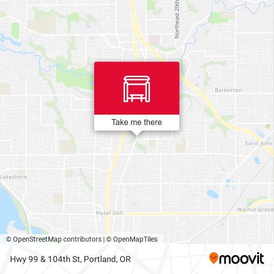 Mapa de Hwy 99 & 104th St