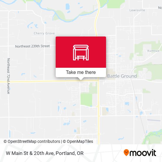 Mapa de W Main St & 20th Ave