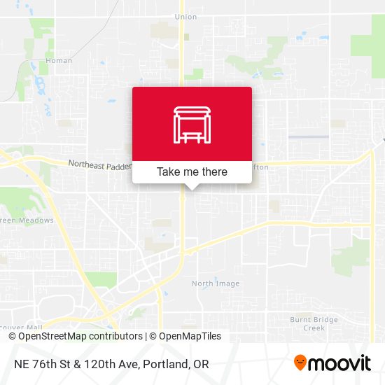 Mapa de NE 76th St & 120th Ave