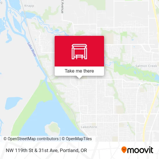 NW 119th St & 31st Ave map