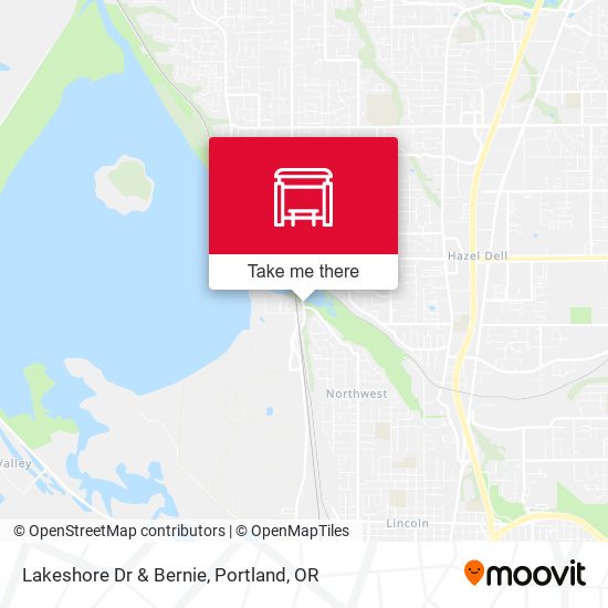 Mapa de Lakeshore Dr & Bernie