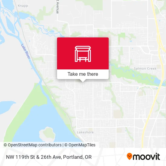 NW 119th St & 26th Ave map