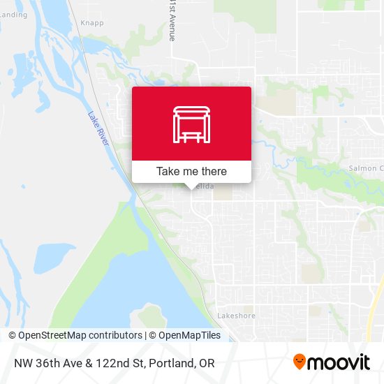 NW 36th Ave & 122nd St map