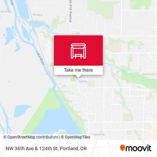 NW 36th Ave & 124th St map