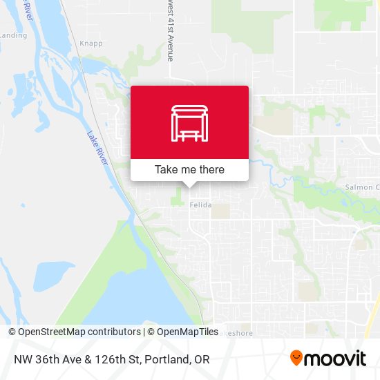 NW 36th Ave & 126th St map