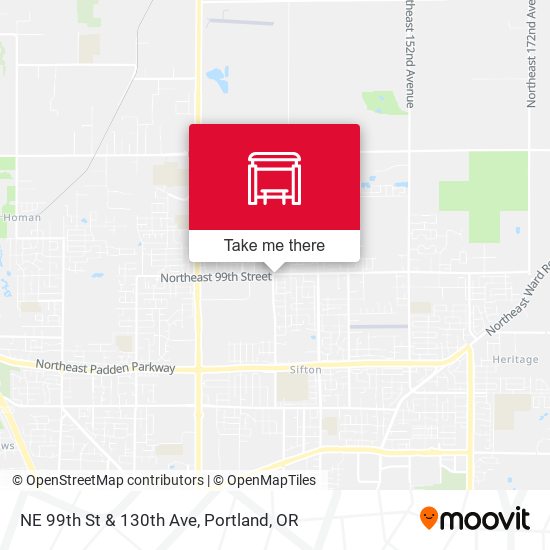 Mapa de NE 99th St & 130th Ave