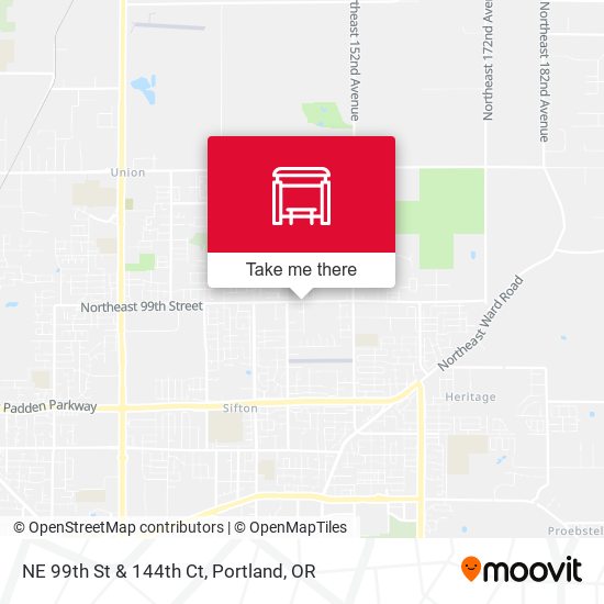 Mapa de NE 99th St & 144th Ct