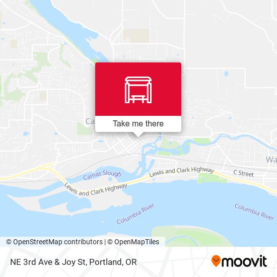 Mapa de NE 3rd Ave & Joy St