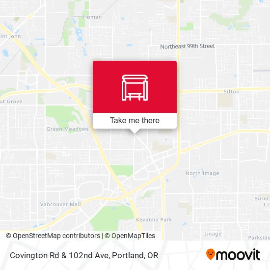 Covington Rd & 102nd Ave map