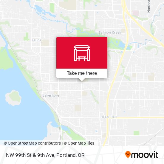 Mapa de NW 99th St & 9th Ave