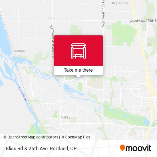 Mapa de Bliss Rd & 26th Ave
