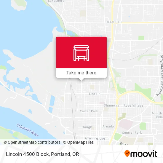 Lincoln 4500 Block map
