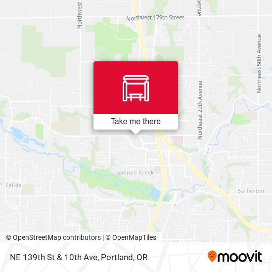 Mapa de NE 139th St & 10th Ave