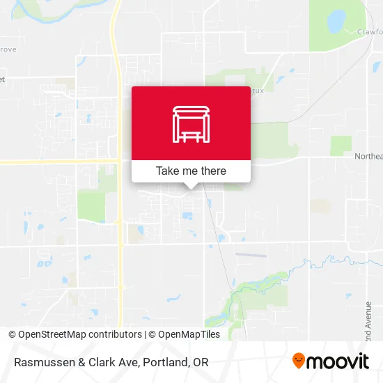 Rasmussen & Clark Ave map