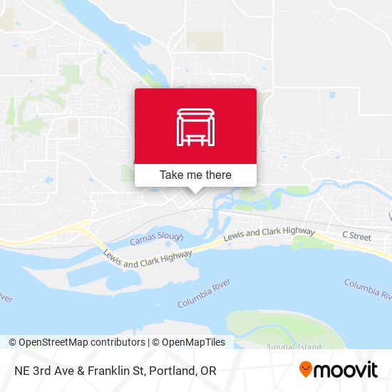 Mapa de NE 3rd Ave & Franklin St