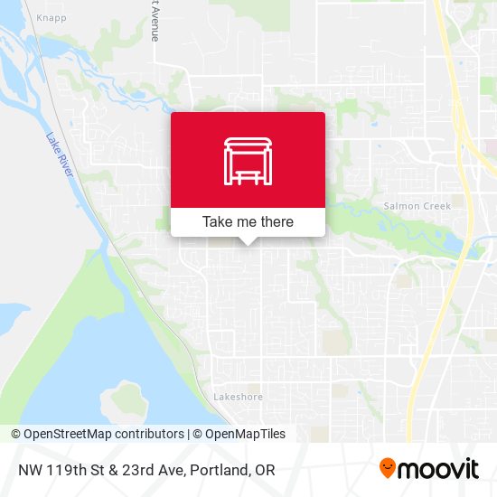 NW 119th St & 23rd Ave map