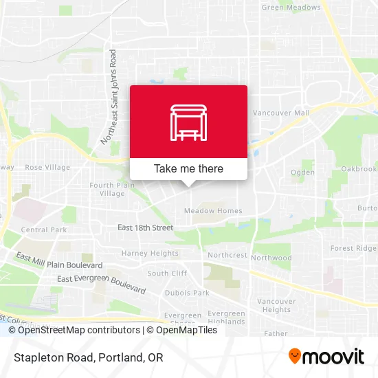 Stapleton Road map