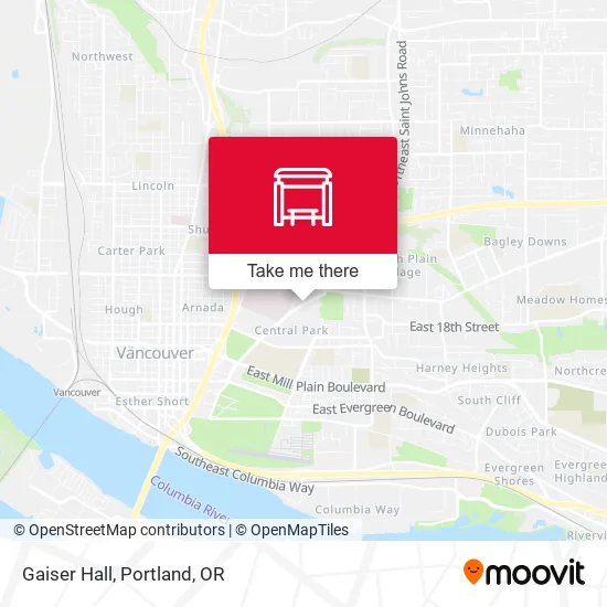 Gaiser Hall map