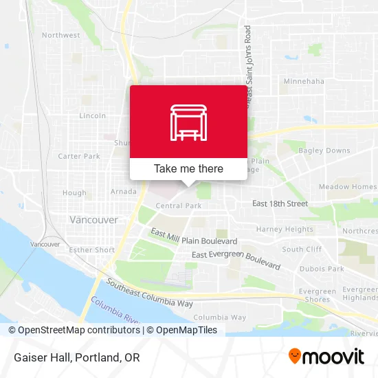 Gaiser Hall map