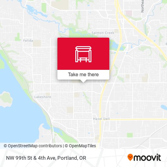 Mapa de NW 99th St & 4th Ave