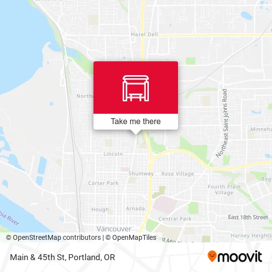 Main & 45th St map