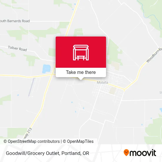 Goodwill/Grocery Outlet map