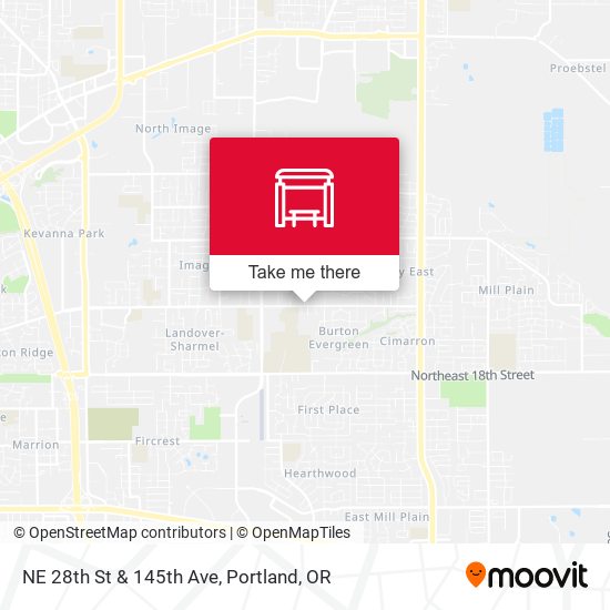 Mapa de NE 28th St & 145th Ave