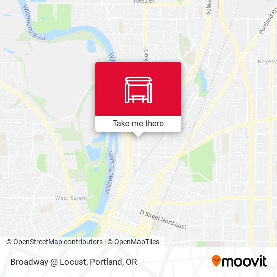 Broadway @ Locust map