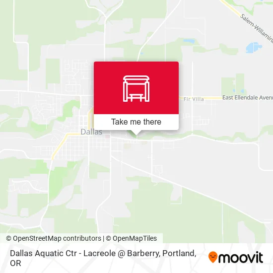 Dallas Aquatic Ctr - Lacreole @ Barberry map