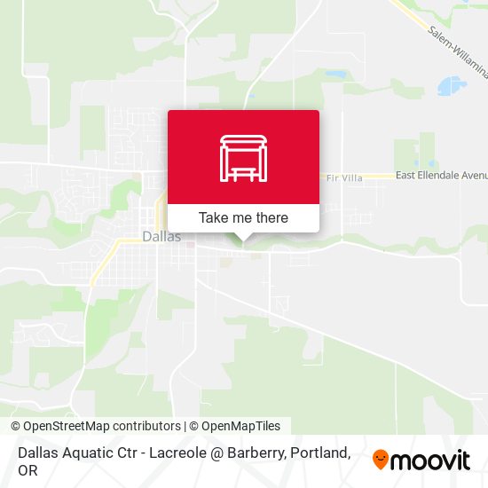 Mapa de Dallas Aquatic Ctr - Lacreole @ Barberry