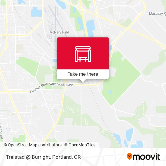 Trelstad @ Burright map