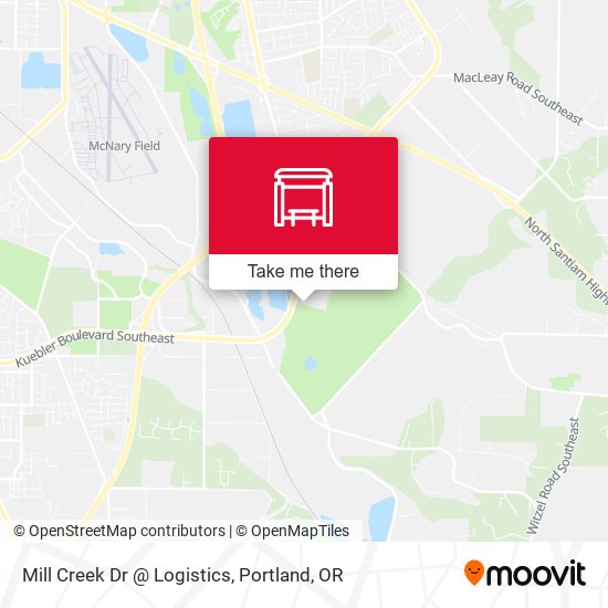 Mill Creek Dr @ Logistics map