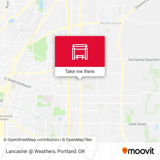 Lancaster @ Weathers map
