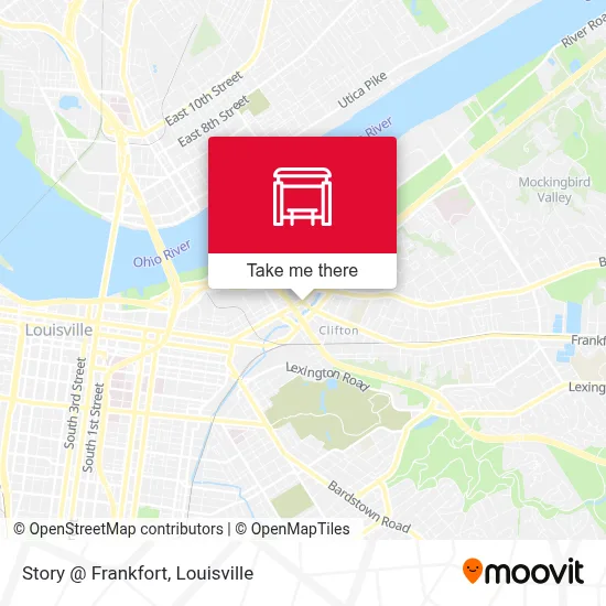 Story @ Frankfort map