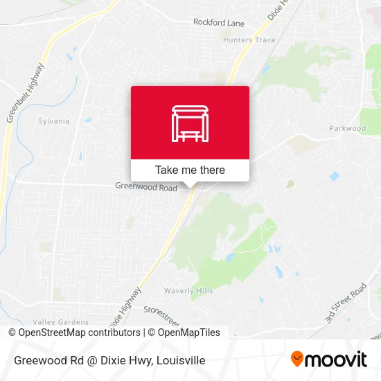 Greewood Rd @ Dixie Hwy map