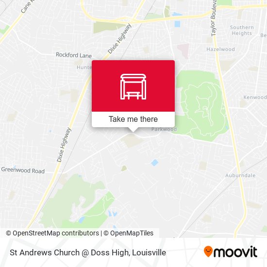 Mapa de St Andrews Church @ Doss High