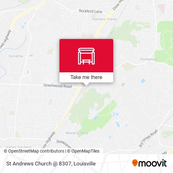 St Andrews Church @ 8307 map