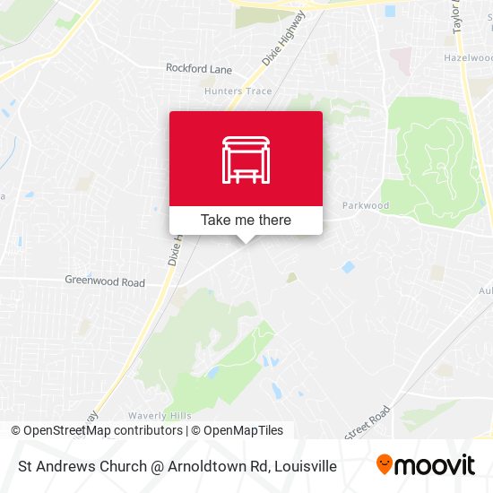 Mapa de St Andrews Church @ Arnoldtown Rd