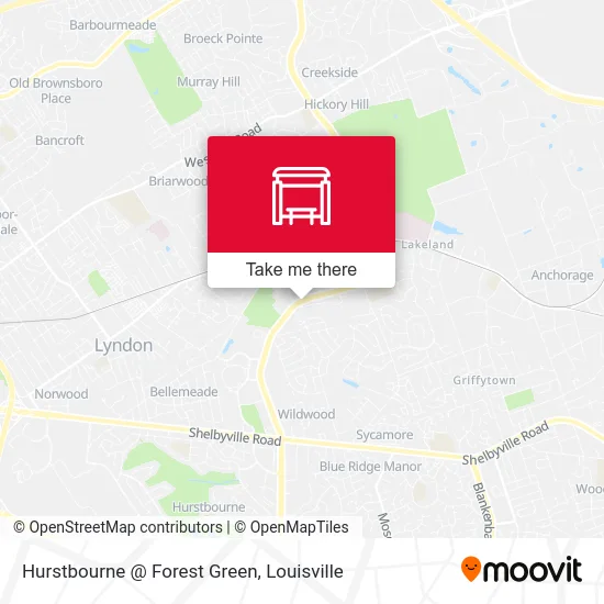 Hurstbourne @ Forest Green map