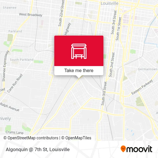 Algonquin @ 7th St map