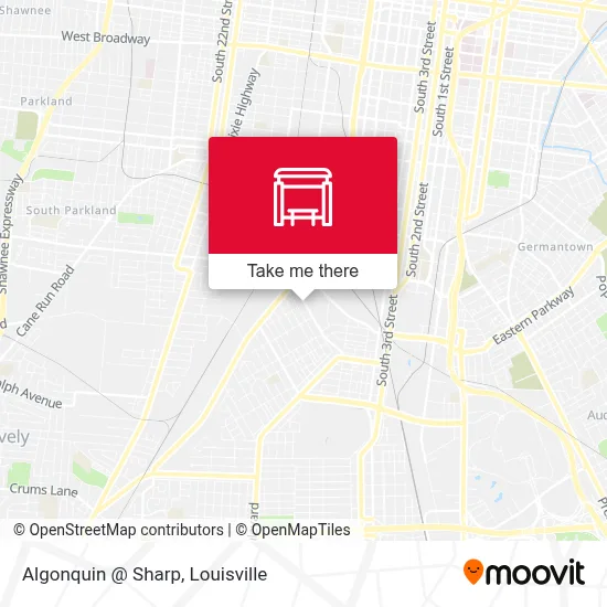 Mapa de Algonquin @ Sharp