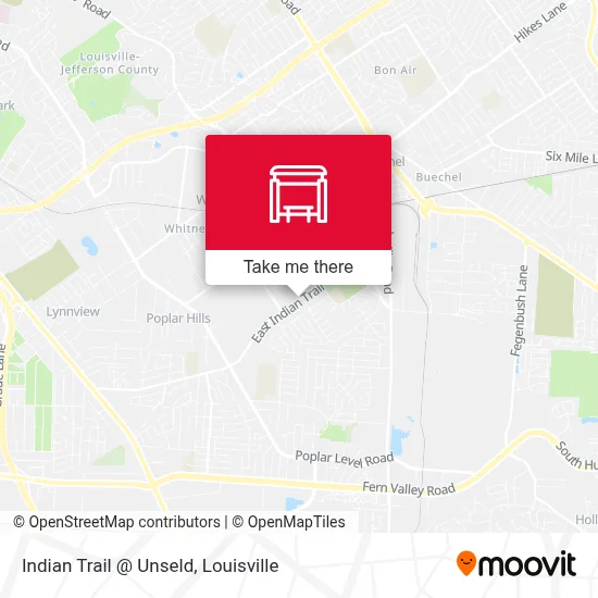 Indian Trail @ Unseld map