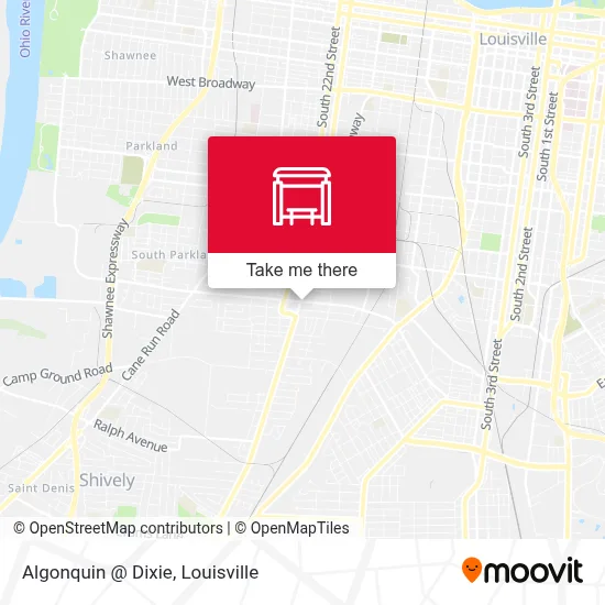 Algonquin @ Dixie map